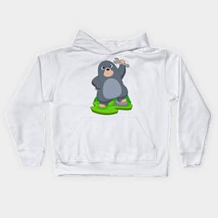 Mole Mechanic Wrench Kids Hoodie